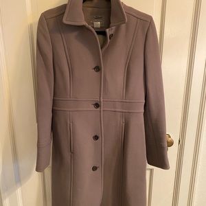 J. Crew New lady day topcoat in Italian double-cloth wool